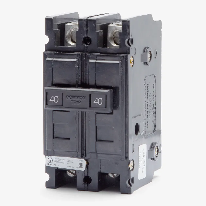 Eaton / Cutler-Hammer QC2040 - 40A 2 Pole Miniature Circuit Breaker Luxury