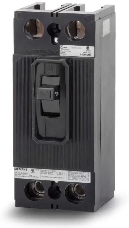 Siemens QJ22B090H - 90A 2 Pole Molded Case Circuit Breaker Certified