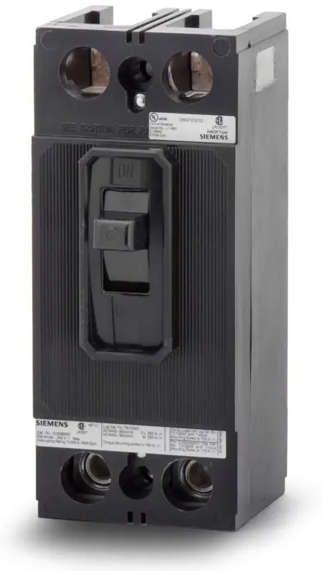 Siemens QJ22B100 - 100A 2 Pole Molded Case Circuit Breaker Trusted Brand