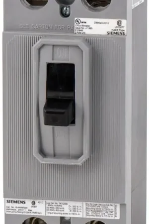Direct From Factory Siemens QJH22B200 - 200A 2 Pole Molded Case Circuit Breaker