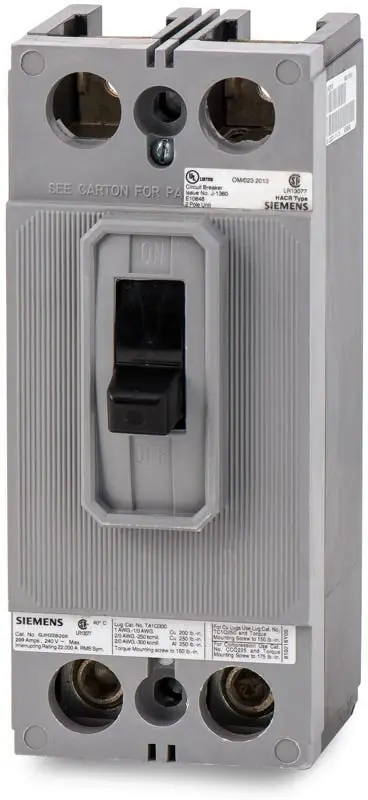 Direct From Factory Siemens QJH22B200 - 200A 2 Pole Molded Case Circuit Breaker