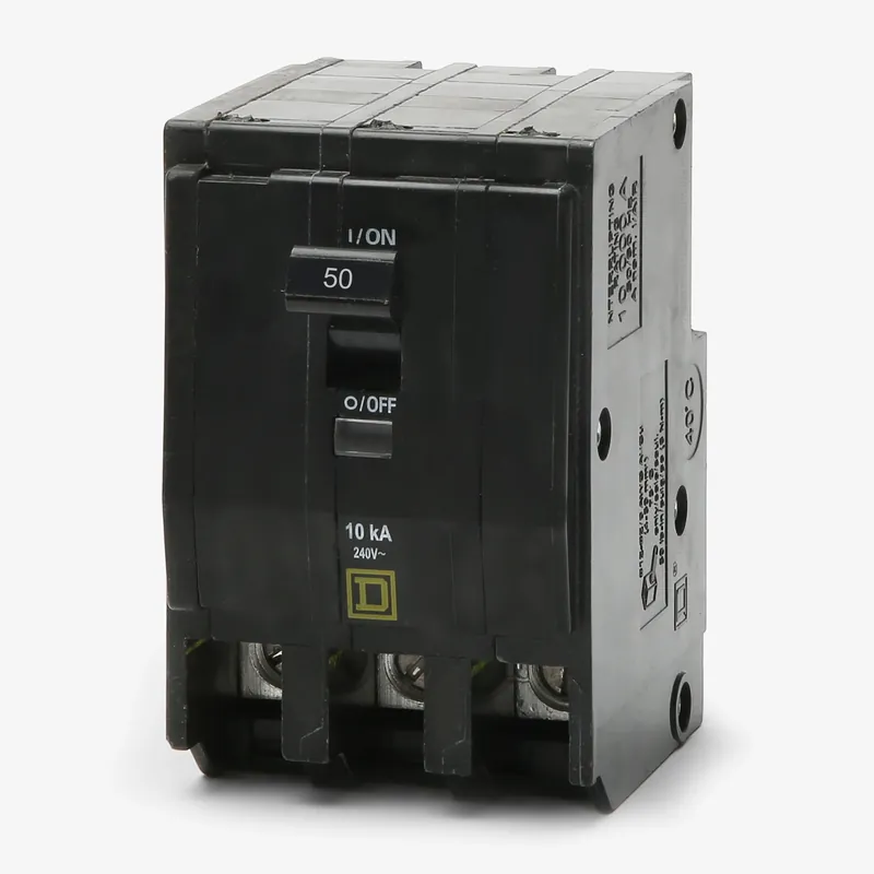 Secure Checkout Square D QO350 - 50A 3 Pole Miniature Circuit Breaker