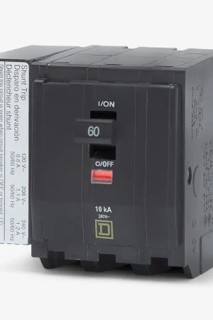 Trusted Brand Square D QO3601021 - 60A 3 Pole Miniature Circuit Breaker