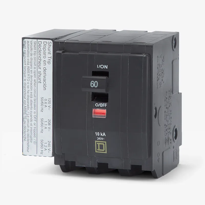 Trusted Brand Square D QO3601021 - 60A 3 Pole Miniature Circuit Breaker