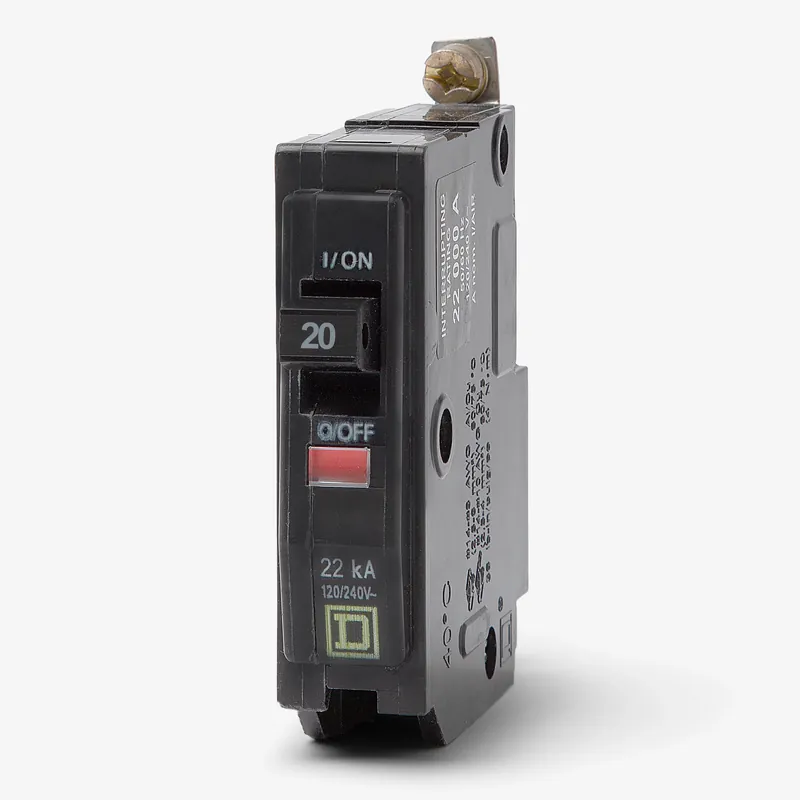 Square D QOB120VH - 20A 1 Pole Miniature Circuit Breaker Latest
