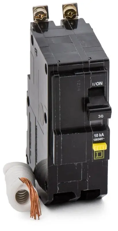 Clearance Square D QOB230GFI - 30A GFCI Miniature Circuit Breaker