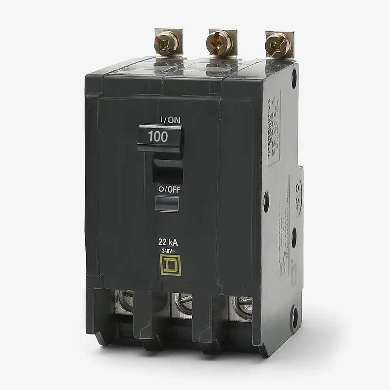 Square D QOB3100VH - 100A 3 Pole Miniature Circuit Breaker Shop Now