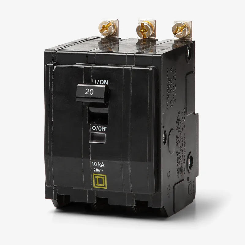 Square D QOB320 - 20A 3 Pole Miniature Circuit Breaker Fast Shipping