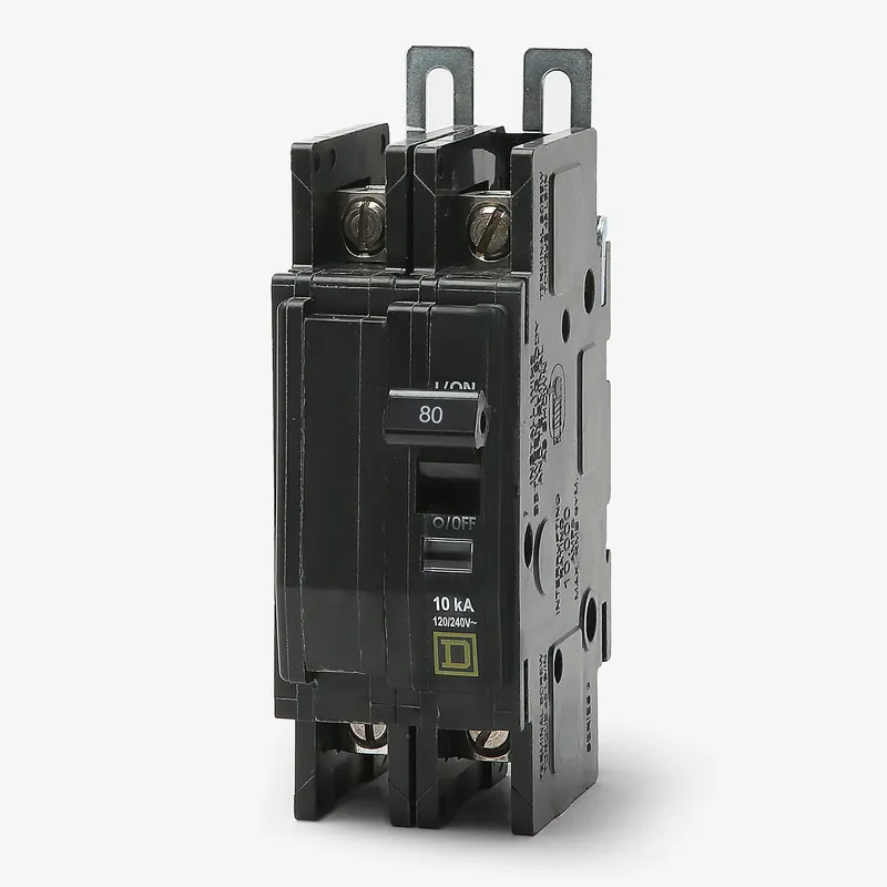 Square D QOU280 - 80A 2 Pole Miniature Circuit Breaker Affordable
