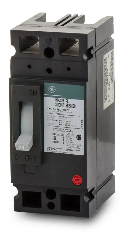 Time-Limited ABB / General Electric TED124080 - 80A 2 Pole Molded Case Circuit Breaker