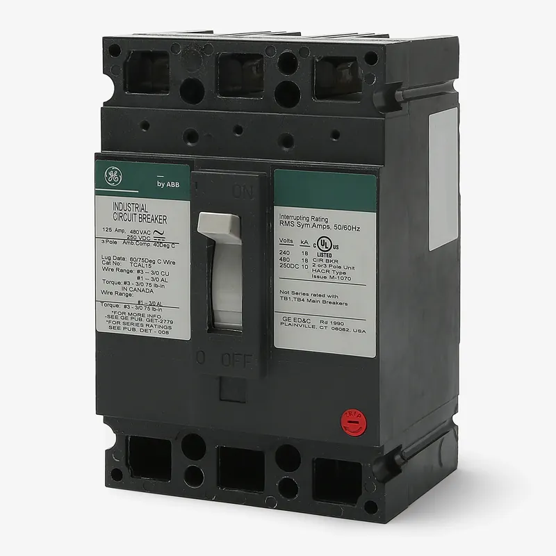 Must Have ABB / General Electric TED134100 - 100A 3 Pole Molded Case Circuit Breaker