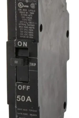 Limited Time ABB / General Electric TEY150 - 50A 1 Pole Molded Case Circuit Breaker