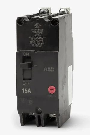 ABB / General Electric TEY215 - 15A 2 Pole Miniature Circuit Breaker Seasonal Sale