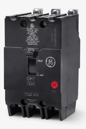 Top Rated ABB / General Electric TEY350 - 50A 3 Pole Miniature Circuit Breaker