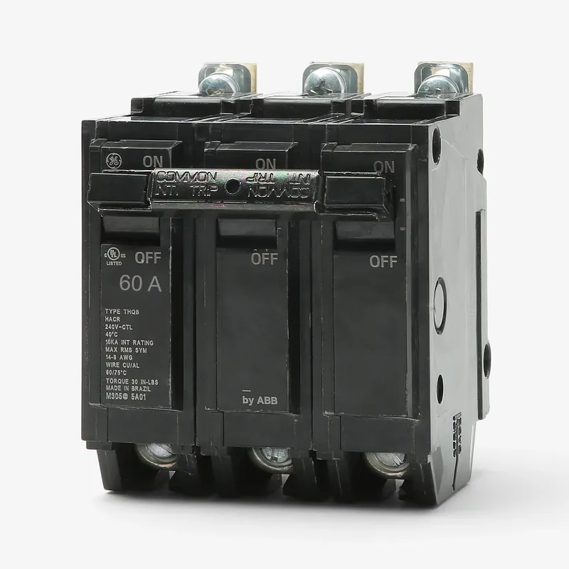 ABB / General Electric THHQB32060 - 60A 3 Pole Miniature Circuit Breaker Crafted