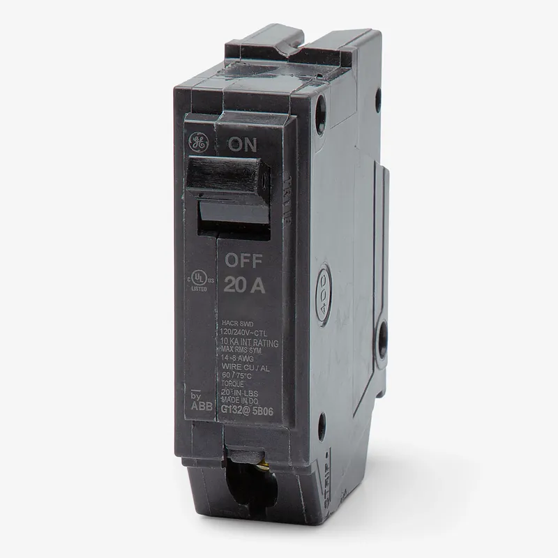 Seasonal Sale ABB / General Electric THQL1120 - 20A 1 Pole Miniature Circuit Breaker