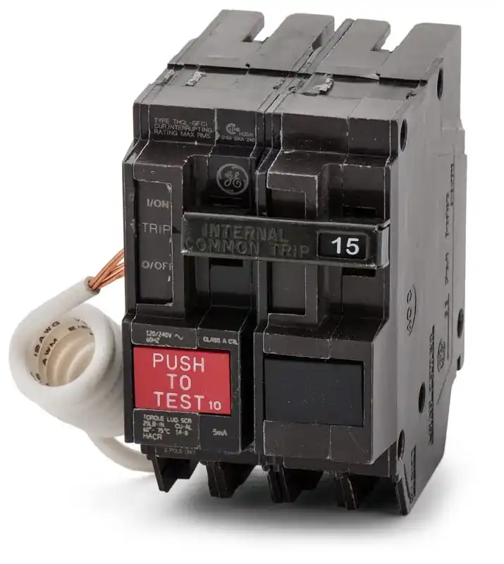 ABB / General Electric THQL2115GF - 15A GFCI Miniature Circuit Breaker Express Delivery