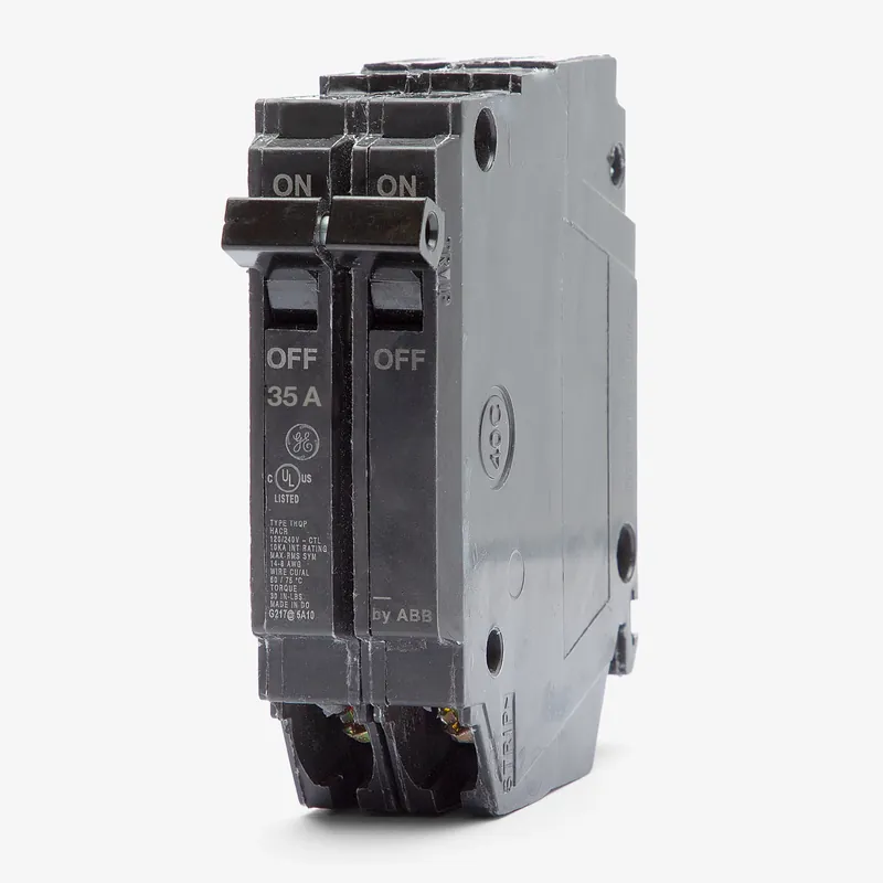 Today Only ABB / General Electric THQP235 - 35A 2 Pole Miniature Circuit Breaker
