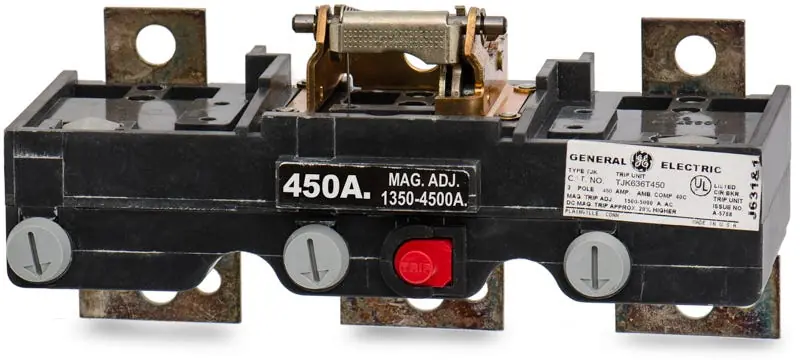 Fast Shipping General Electric TJK636T450 Trip Unit