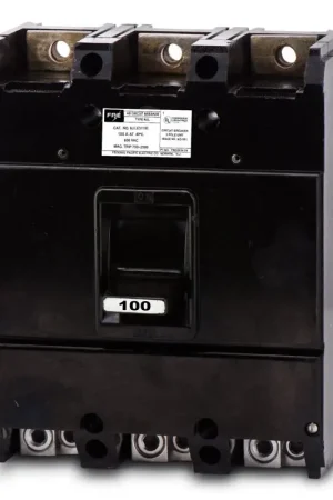 Time-Limited Federal Pacific NJL631100 - 100A 3 Pole Molded Case Circuit Breaker
