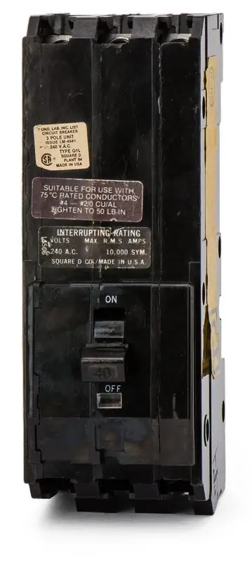 Square D Q1340 - 40A 3 Pole Molded Case Circuit Breaker Trending