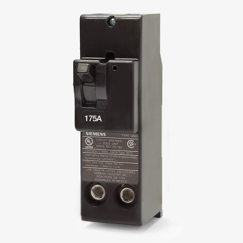 Instant Buy Siemens QN2175H - 175A 2 Pole Molded Case Circuit Breaker