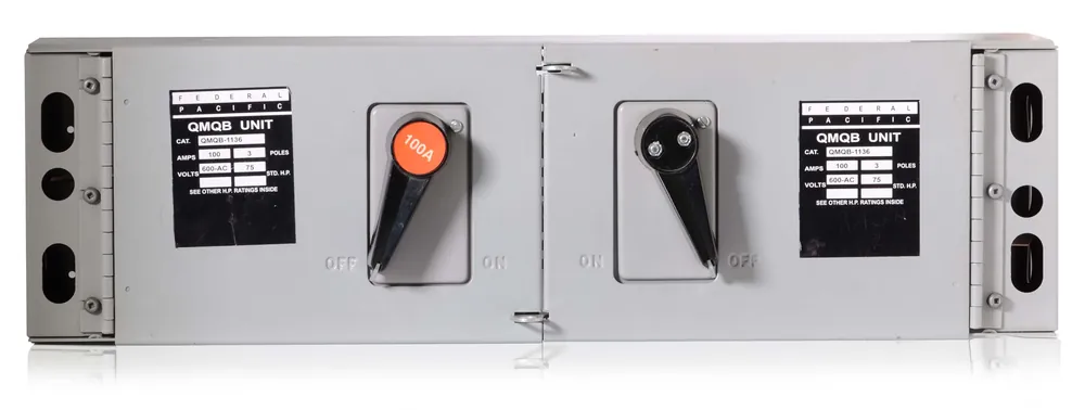 Federal Pacific QMQB1136R 3 Pole Panel Board Switch Premium