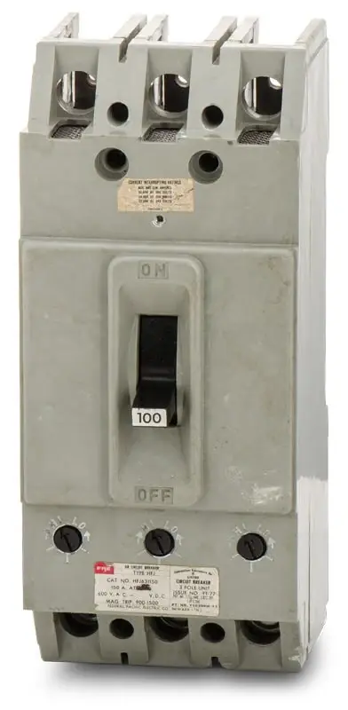 Federal Pacific HFJ434100 - 100A 3 Pole Molded Case Circuit Breaker Place Order