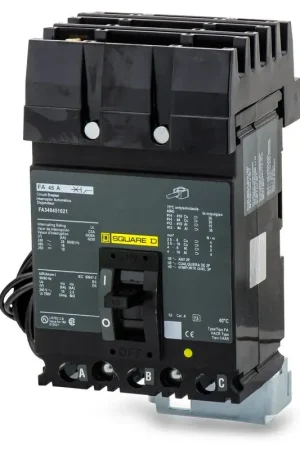 Best Price Square D FA34045-1021 - 45A 3 Pole Molded Case Circuit Breaker