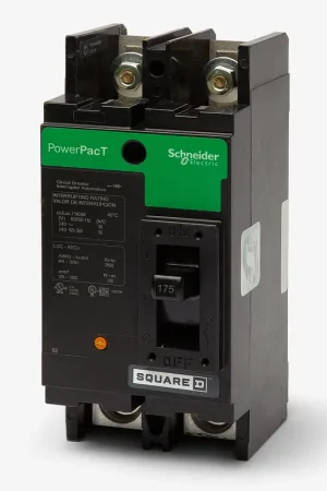 Top Rated Square D QGP22175TM - 175A 2 Pole Molded Case Circuit Breaker