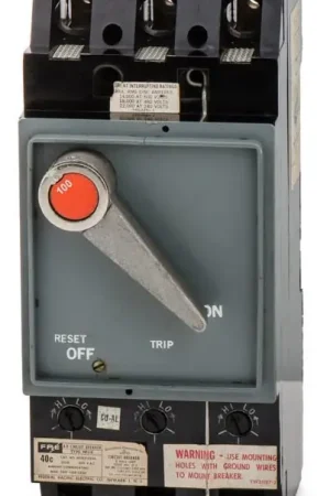 Time-Limited Federal Pacific NFJ631100 - 100A 3 Pole Molded Case Circuit Breaker