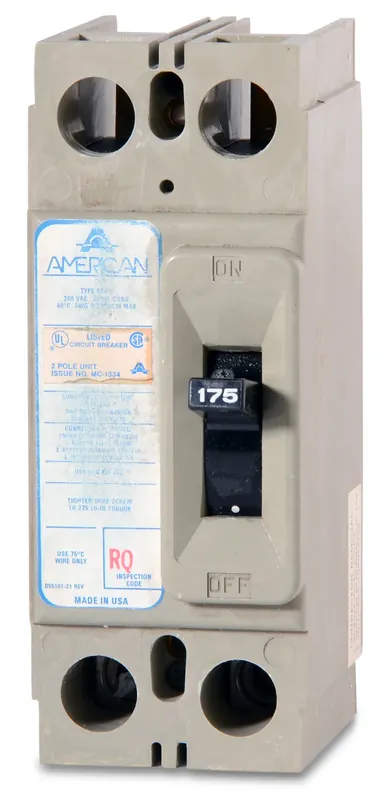Exclusive Offer Federal Pacific NEJH223175 - 175A 2 Pole Molded Case Circuit Breaker