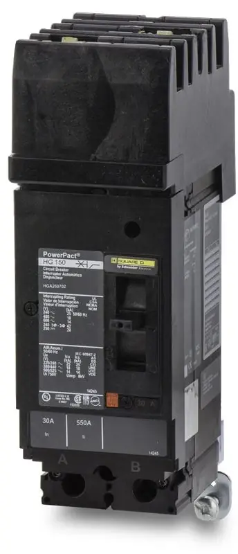 Grab Now Square D HGA260702 - 70A 2 Pole Molded Case Circuit Breaker
