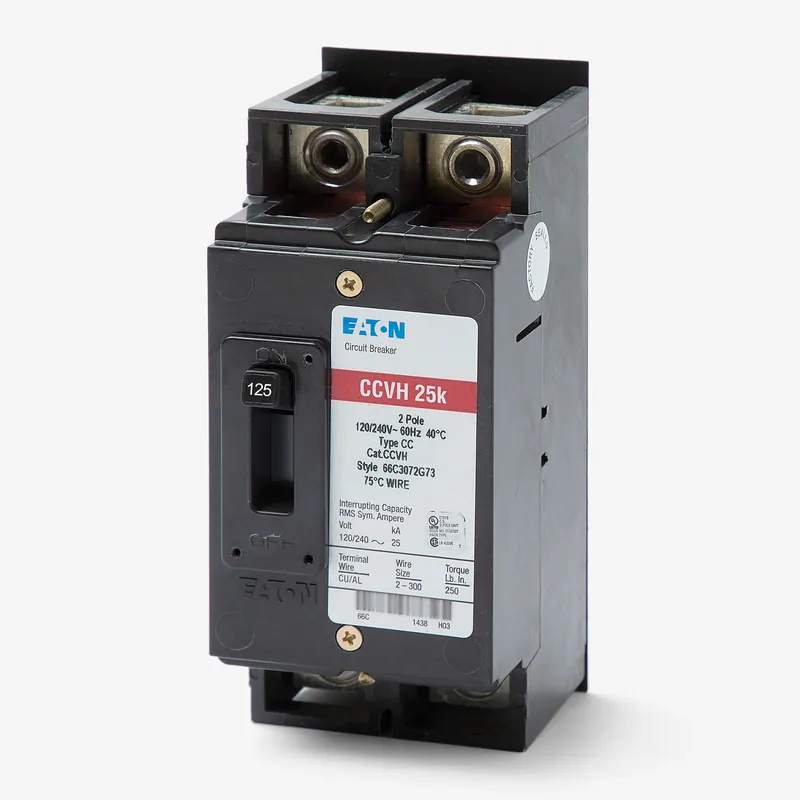 Eaton / Cutler-Hammer CCVH2125 - 125A 2 Pole Molded Case Circuit Breaker Sale