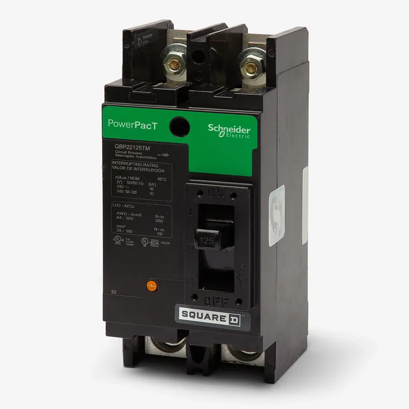 Weekend Sale Square D QBP22125TM - 125A 2 Pole Molded Case Circuit Breaker