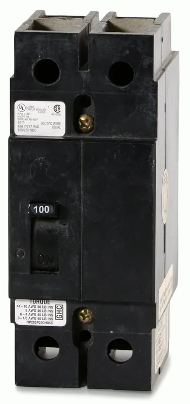 Eaton / Cutler-Hammer GHC2100 - 100A 2 Pole Molded Case Circuit Breaker Special Discount