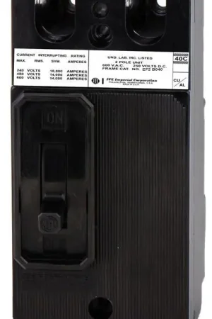 Clearance Siemens / ITE EF2B040 - 40A 2 Pole Molded Case Circuit Breaker