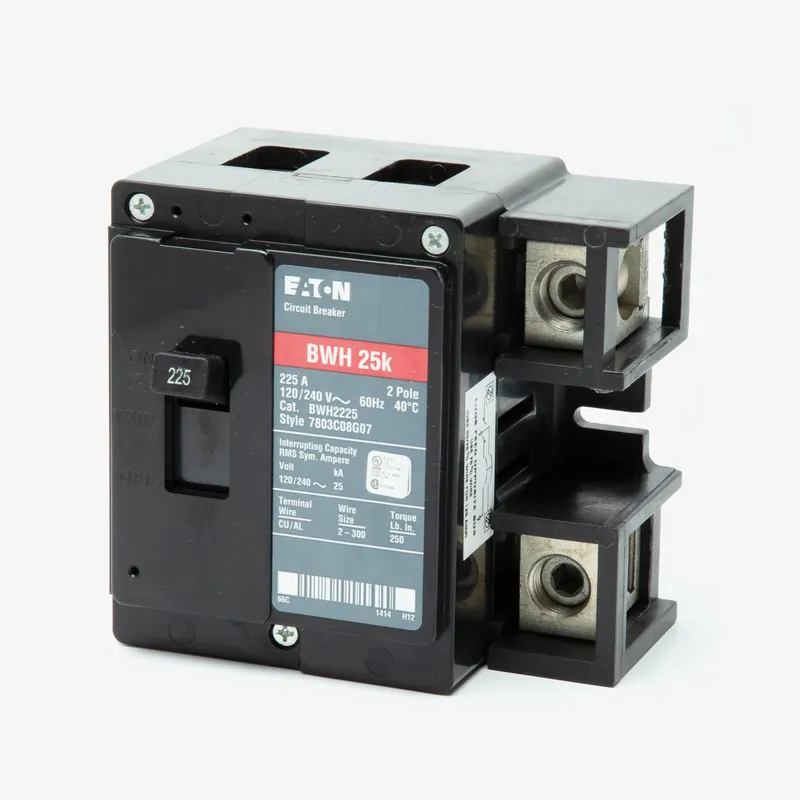 Eaton / Cutler-Hammer BWH2225 - 225A 2 Pole Molded Case Circuit Breaker Hot Picks