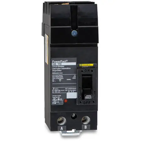 One Day Deal Square D QBA221101 - 110A 2 Pole Molded Case Circuit Breaker