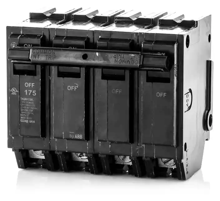 Big Sale ABB / General Electric THQMV175WL - 175A 2 Pole Molded Case Circuit Breaker