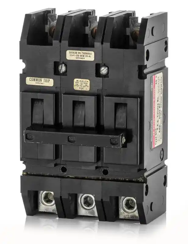 Eaton / Westinghouse QCC3125 - 125A 3 Pole Molded Case Circuit Breaker Discount