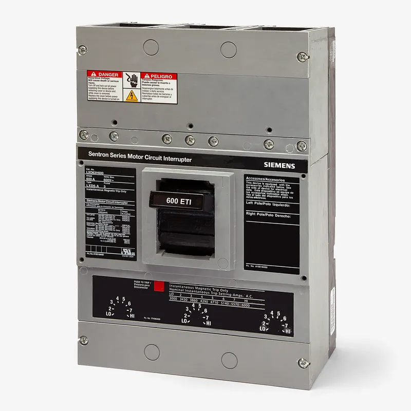 Siemens LXD63H600 - 600A 3 Pole Motor Circuit Protector Low Price