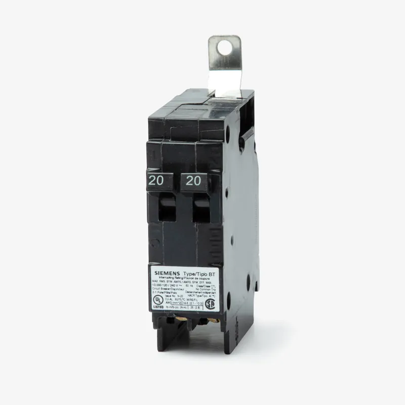 Authentic Siemens B2020 - 20A Tandem Miniature Circuit Breaker