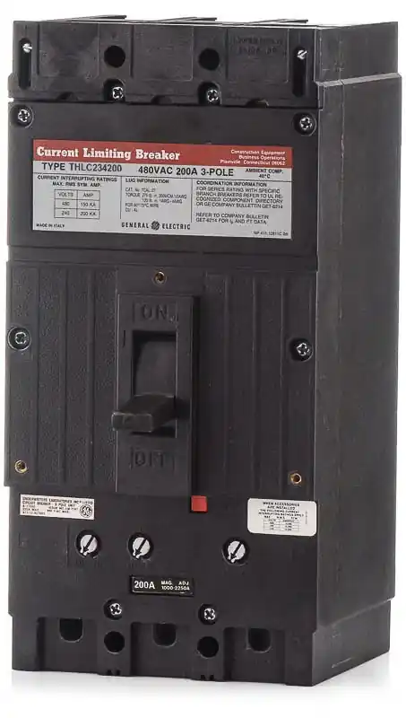 ABB / General Electric THLC234200 - 200A 3 Pole Molded Case Circuit Breaker Big Sale