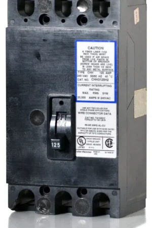 Sale Eaton / Cutler-Hammer CHH3125H2X - 125A 3 Pole Molded Case Circuit Breaker