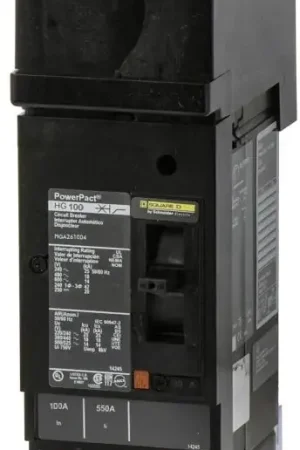 Authentic Square D HGA261004 - 100A 2 Pole Molded Case Circuit Breaker