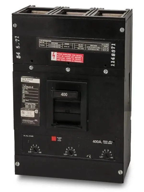 Factory Price Siemens JJ63B400 - 400A 3 Pole Molded Case Circuit Breaker