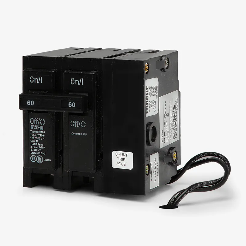 Eaton / Cutler-Hammer BR260ST - 60A 2 Pole Miniature Circuit Breaker Latest