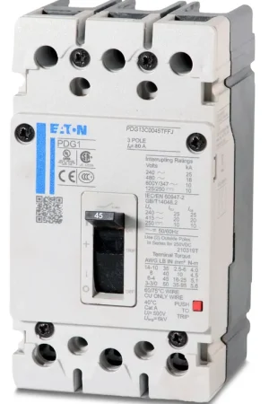 Budget Eaton / Cutler-Hammer PDG13C0045TFFJ - 45A 3 Pole Molded Case Circuit Breaker