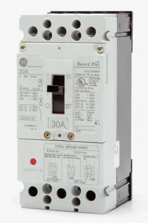 Price Cut ABB / General Electric FCS36TE030R - 30A 3 Pole Molded Case Circuit Breaker